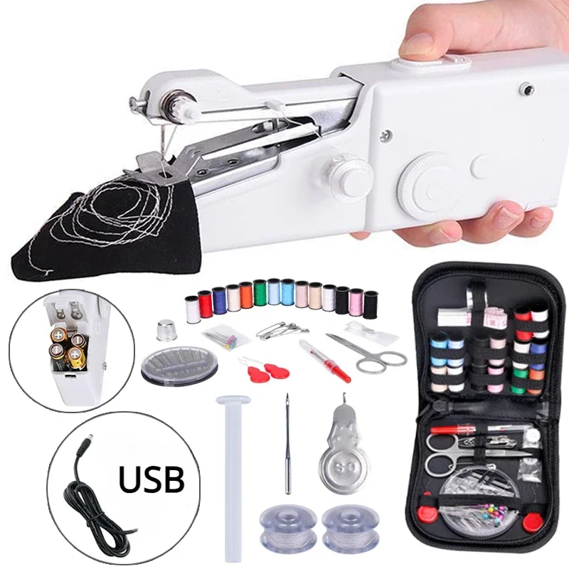 Mini Electric Sewing Machine Handheld - 휴대용 재봉틀 수동 국내 재봉틀 노루발