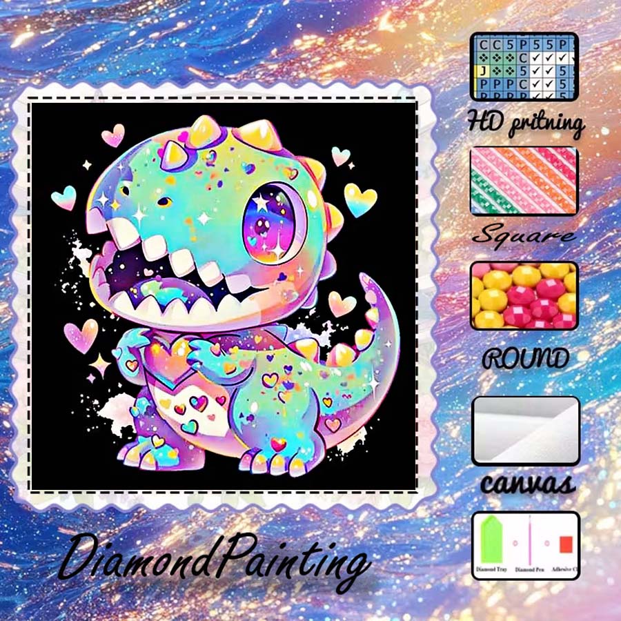 1개 5D DIY 플로킹 천, 특수 드릴, 다이아몬드  - 5D Diamond Painting Kit Full Drill 리뷰 및 가격