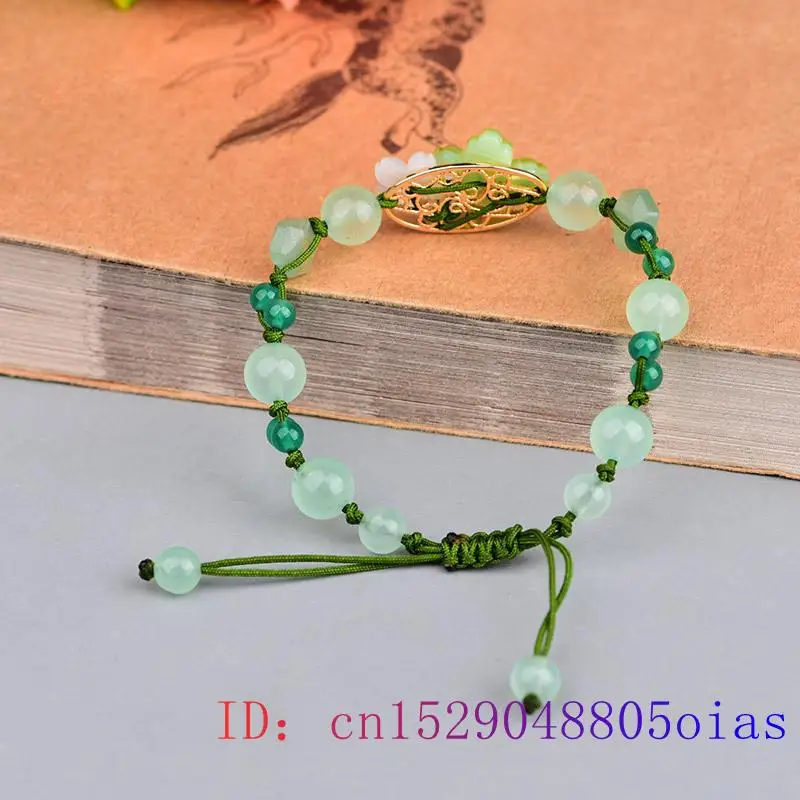 녹색 옥 꽃 팔찌 부적 비즈 쥬얼리, 탈리스만 뱅글 디 - Beading 리뷰 및 가격