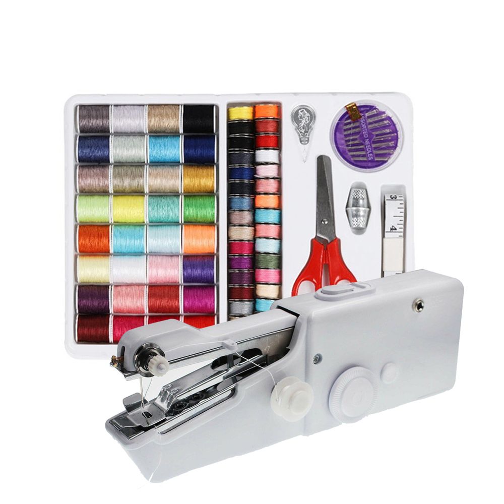 트래블 스마트 잡화 전동 미니 휴대용 재봉틀 재봉 키트 - Mini Electric Sewing Machine Handheld 리뷰 및 가격