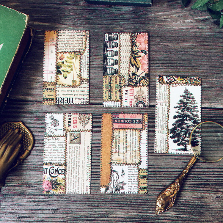 10개 빈티지 바느질 패턴 꽃무늬 카드지 공예 용지 정 - Vintage Junk Journal Scrapbooking Paper 리뷰 및 가격