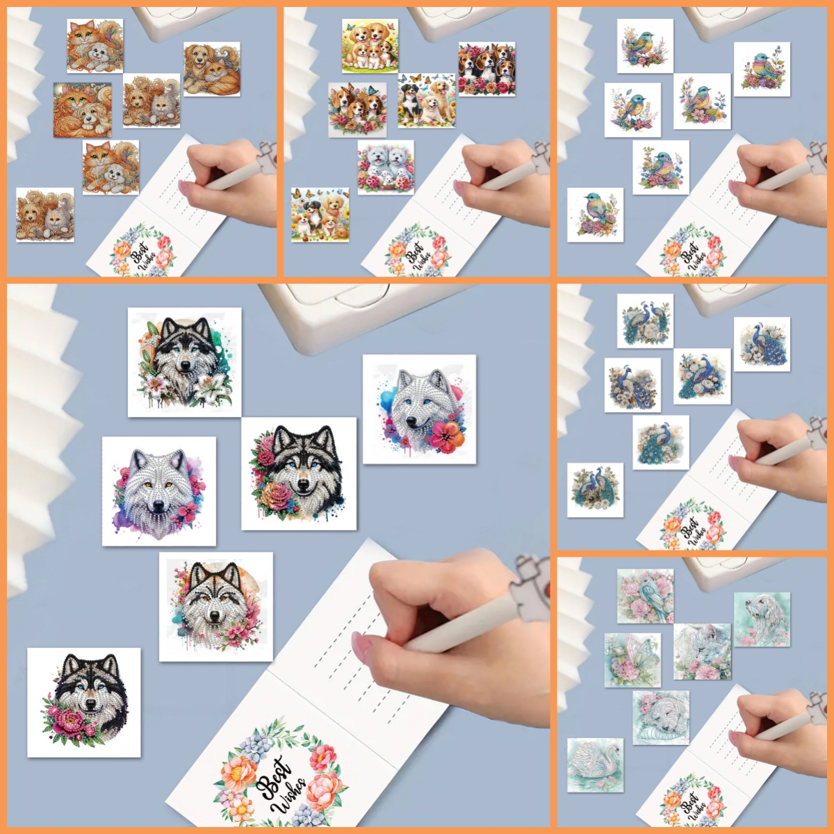 36/5000 6개 DIY 다이아몬드 페인팅 세트, 크 - Painting Supplies 리뷰 및 가격
